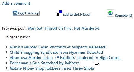 MCW Site Stats December 2007 - Random Links